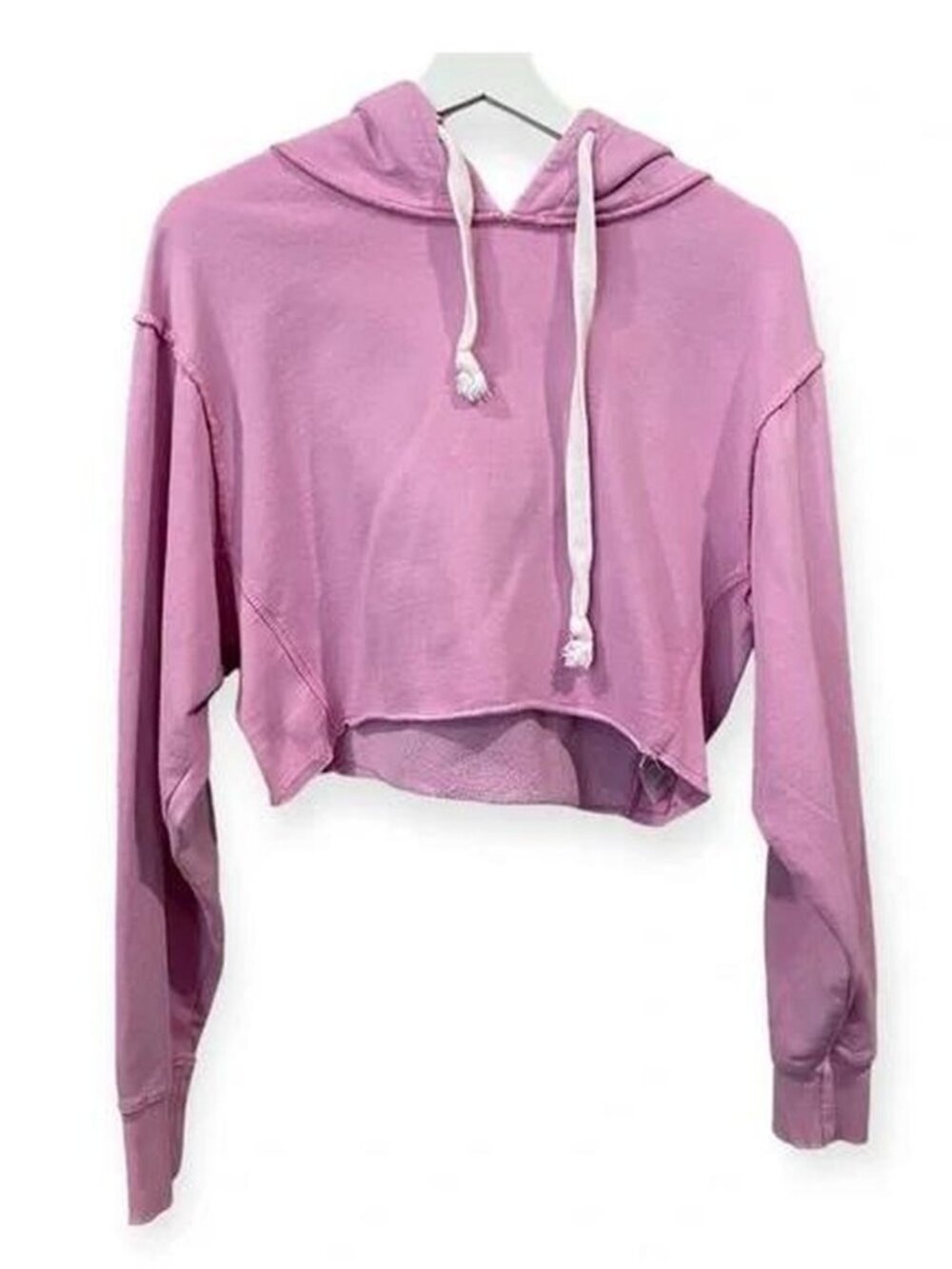 Urban Outfitters BDG Pink Cropped Hoodie Size Medium